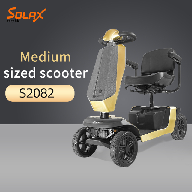 Scooter motorizzato per anziani con sedile girevole